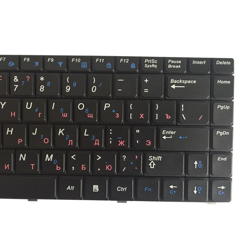 Novo russo/ru teclado de laptop para samsung r463, r464, r465, r470 pro, rv410, r425, r428, r430, r439, r440 r420 r418 preto