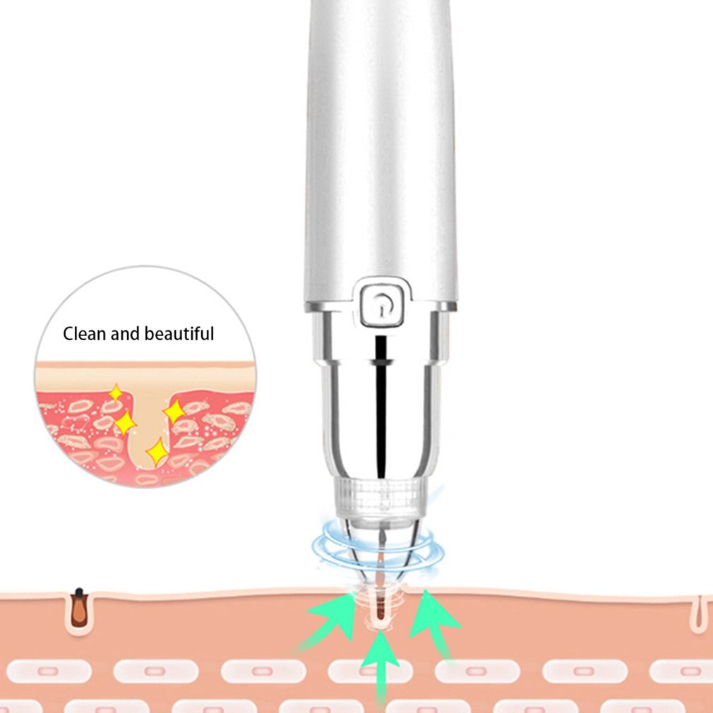 Portable Electric Blackhead Suction Beauty Tool Blackhead Removal Cleansing Instrument Facial Beauty Pen