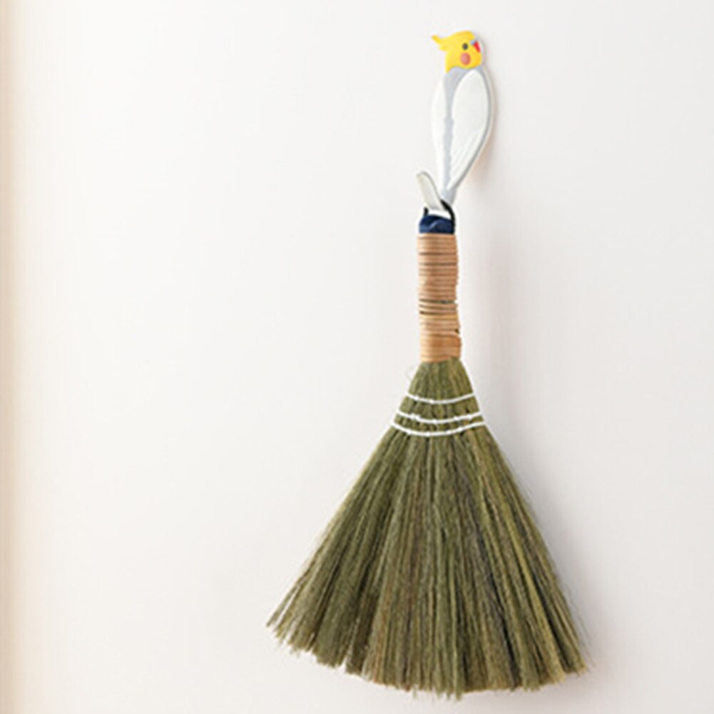 Cleaning Tools Home Manual Straw Broom Plant Fibres Straw Broom With Short Handle Soft Hair Straw Broom Cleaning Tools