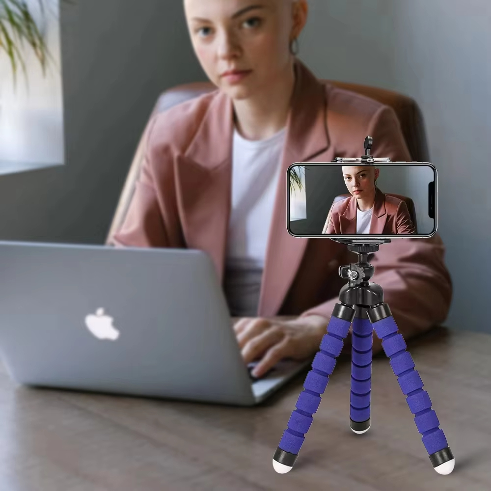 Statief statief voor telefoon mobiele camera houder clip smartphone monopod tripe stand octopus mini statief stativ voor telefoon