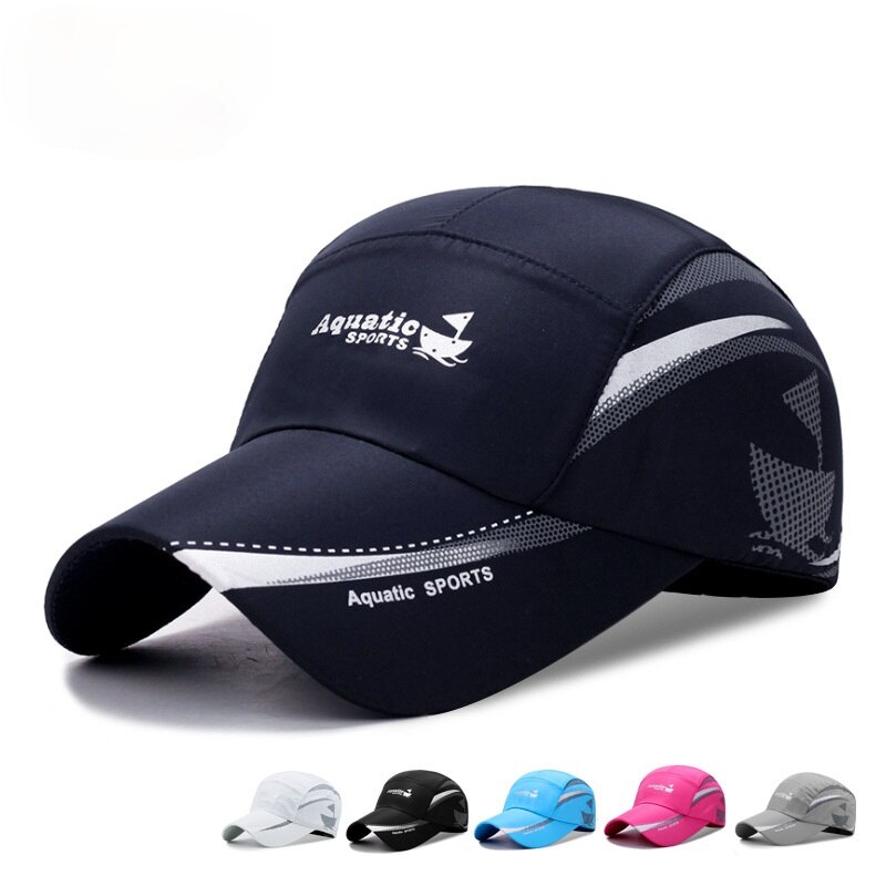 Zomer Outdoor Zon Hoeden Snel Droog Waterdichte Golf Vissen Cap Verstelbare Unisex Baseball Caps