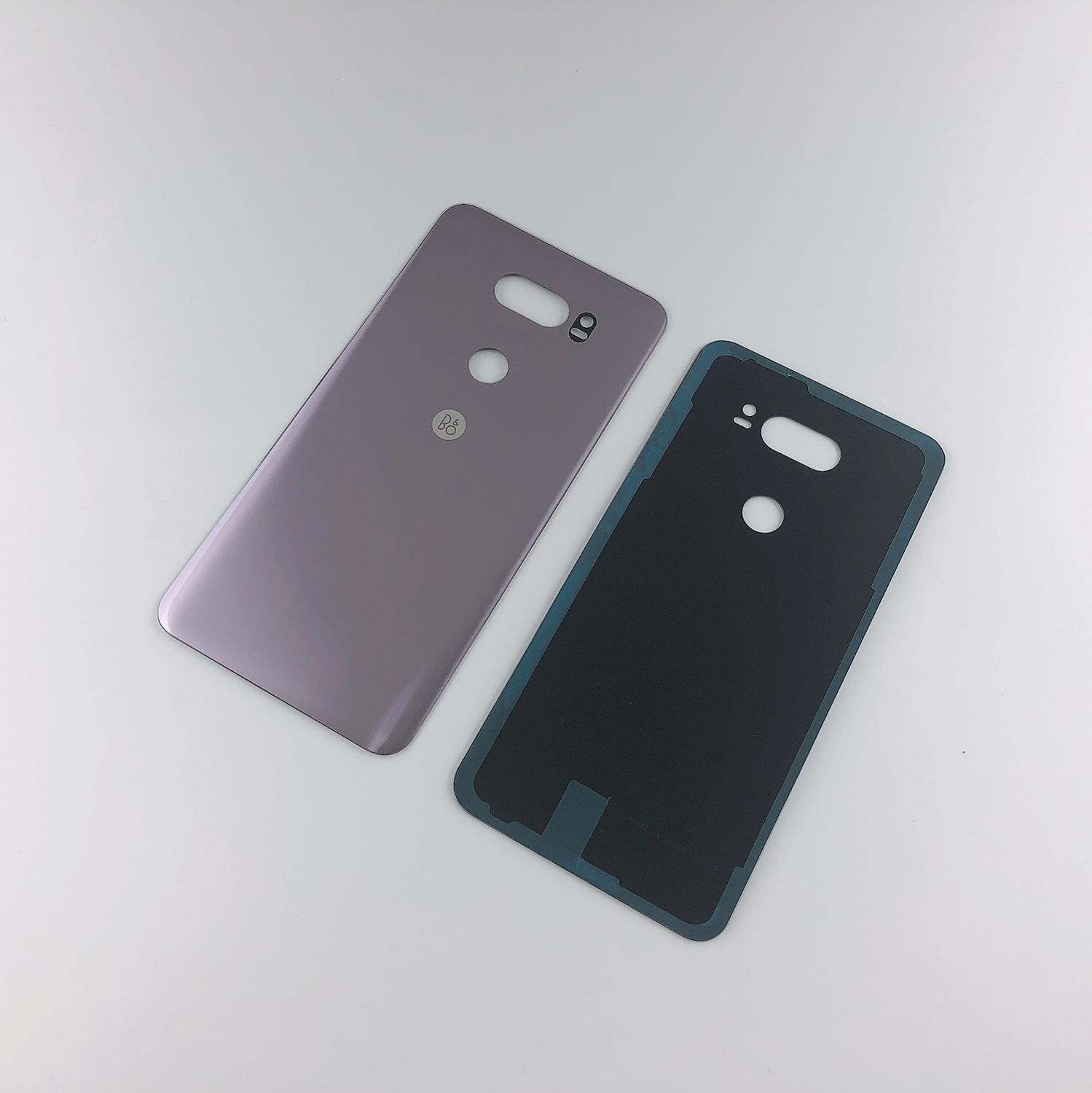 Originele Voor Lg V30 +/V30 VS996 LS998U H933 LS998U H930 Behuizing Back Glas Batterij Cover + Sticker