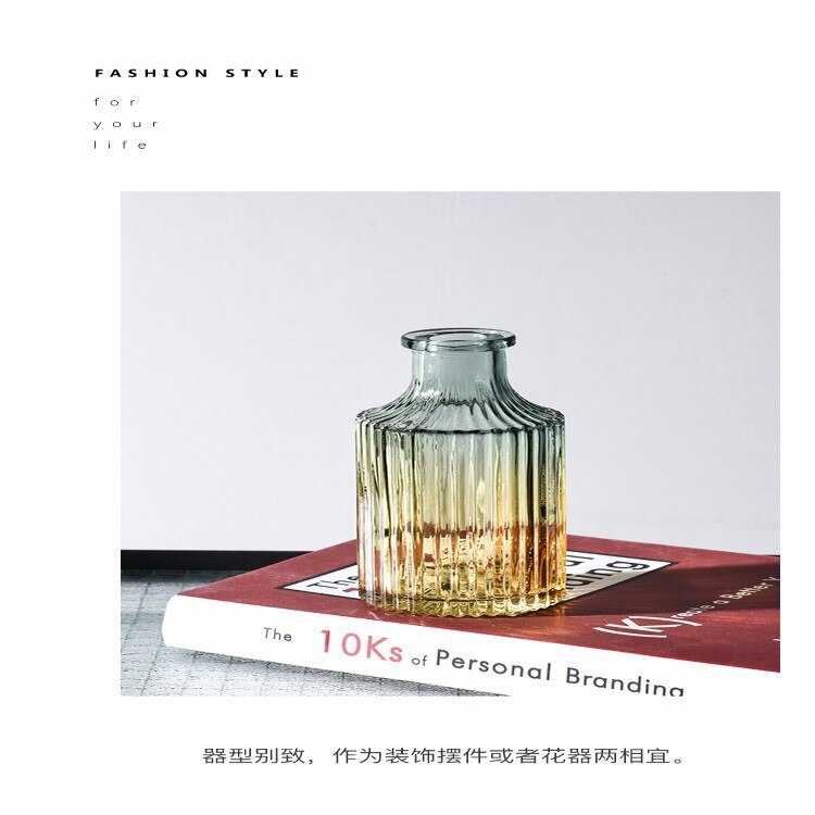 Europäischen Hipster Geprägte transparent Glas Vase Wohnzimmer Blume Hause Dekoration Vasen Für HäNutzer Blumen Hochzeit Dekoration