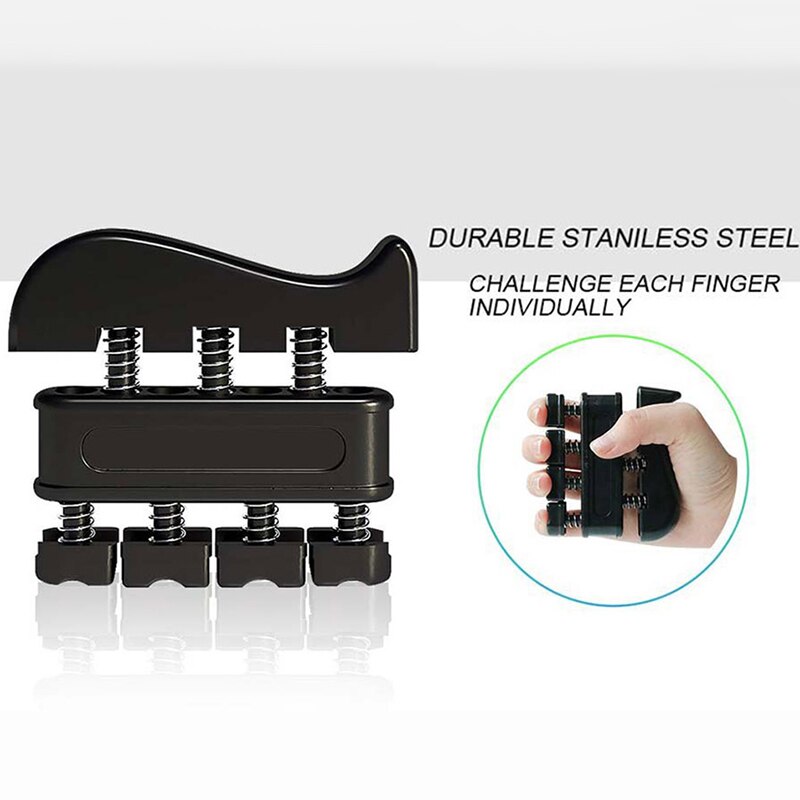 Muscleurs de Main Pince à Main Hand Grip 5 pièces Exerciseur de Poignet Réglable Résistance Réglable pour Patients Souffrant de Blessures à La Main Les Athlètes et Les Musiciens