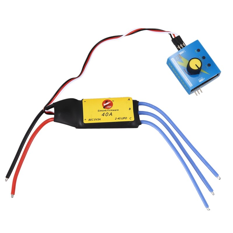 12V 40A Esc Drive Controller Max 480W Voor Auto Elektrische Turbine Power Turbo Tan Boost Luchtinlaat fan: Default Title