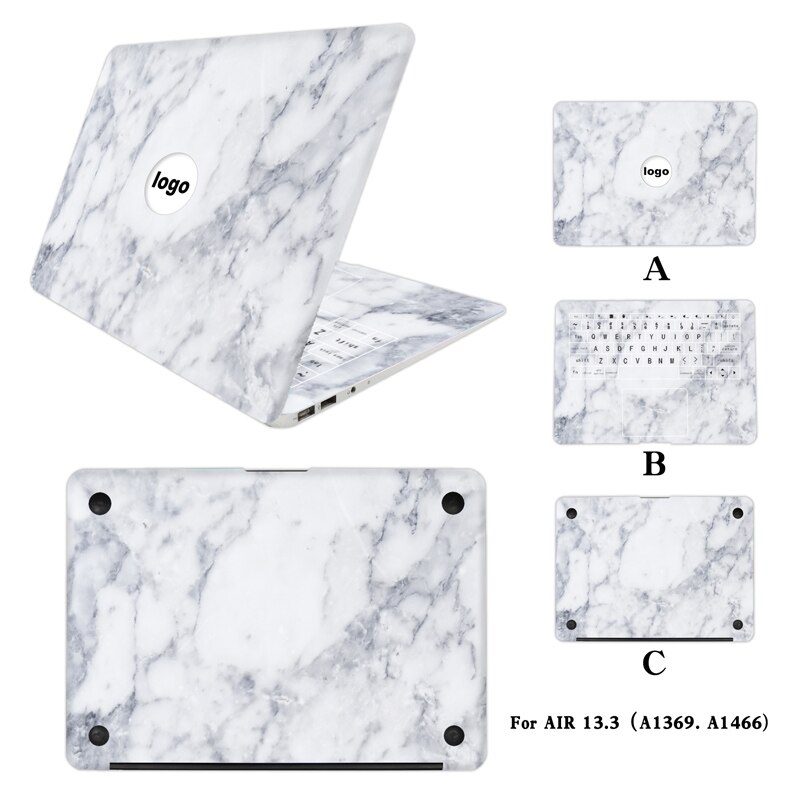 Autocollant complet pour ordinateur portable pour Apple Macbook Air 13.3 pouces MAC vinyle ordinateur portable peau ordinateur décalque