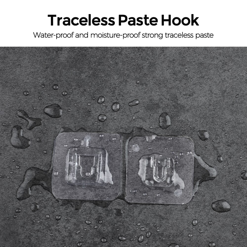 Ykz Dubbele Kleefband Muur Haken Hanger Sterke Bureau Kabel Organizer Transparante Haken Zuignap Sucker Opslag Management