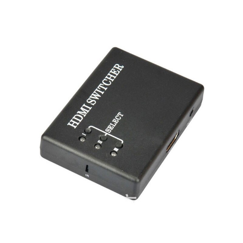HDMI switch HD switch with remote control 3 into 1 out