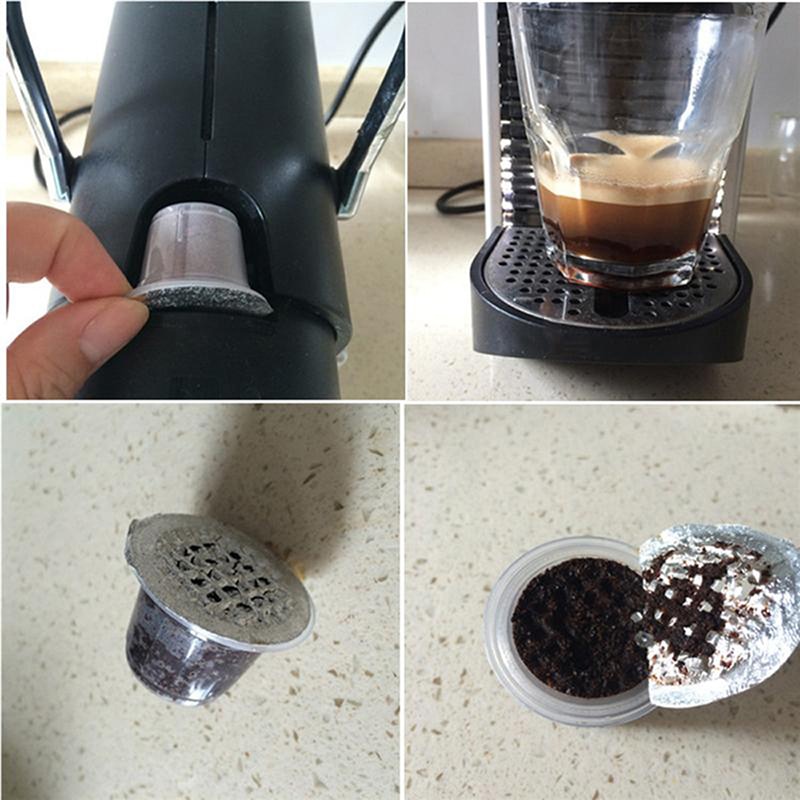 Nespresso koffiecapsules van voedingskwaliteit, herbruikbare navulbare aluminium deksels, afdichtingen, folie, siliconenrubberen ringen, o-ringen