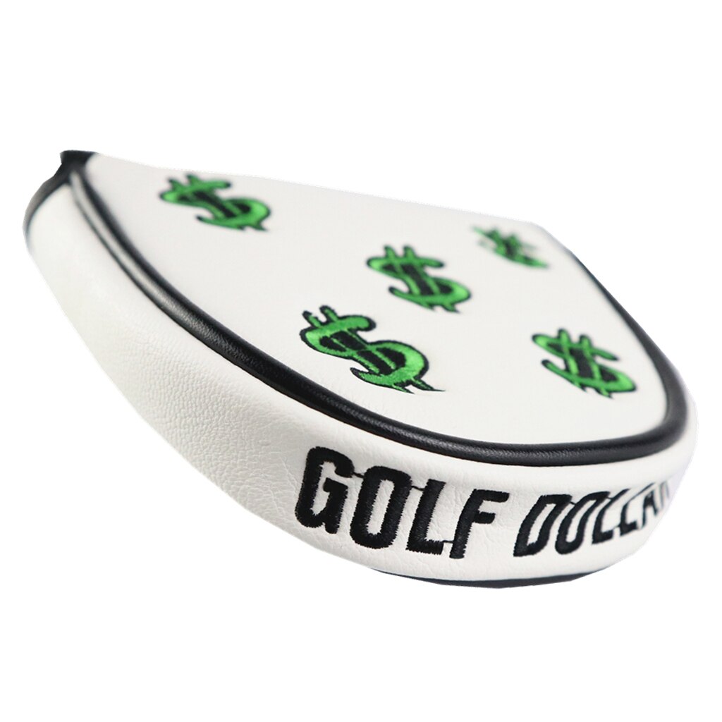 Cabeça de golfe cobre putter mallet headcover clube de golfe protetor leve capa acessórios de golfe