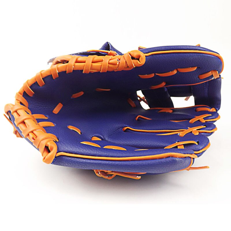 Blå färg barn vänster hand baseball handske halkfri supermjuk slitstark