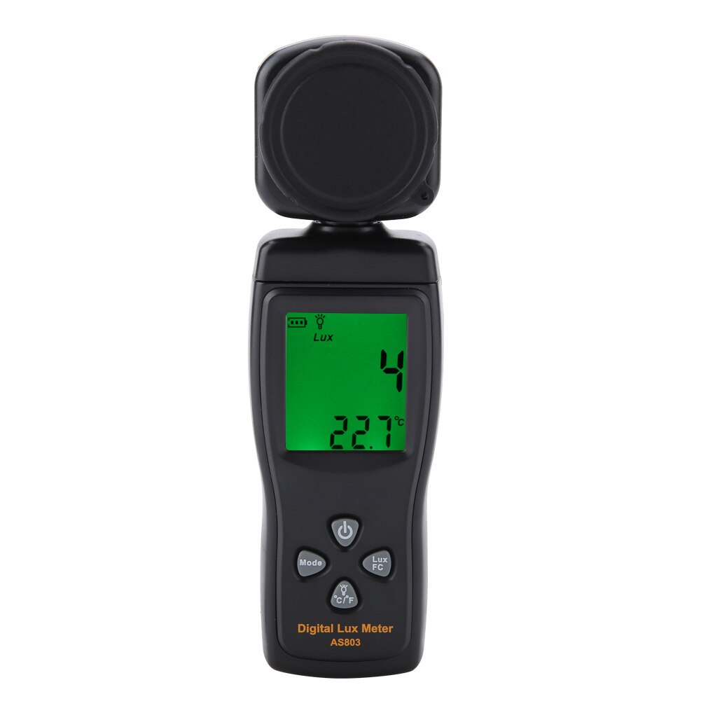 Handheld AS803 Luxmeter Digital Light Meter Lux Meter Photometer Uv Meter UV Radiometer LCD Luxmeter Illuminometer Photometer