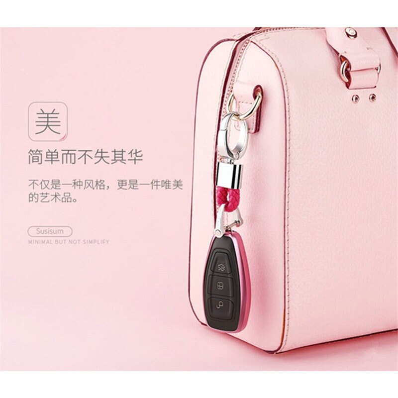 Ford Focus Mondeo-porte-clés de voiture | Doux, en TPU, pour accessoires de voiture, porte-clés de style intérieur de voiture