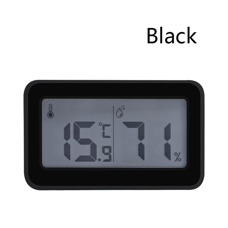 Exped smart enkel elektronisk digital termometer torr hygrometer studierum baby rumstermometer och hygrometer: Svart