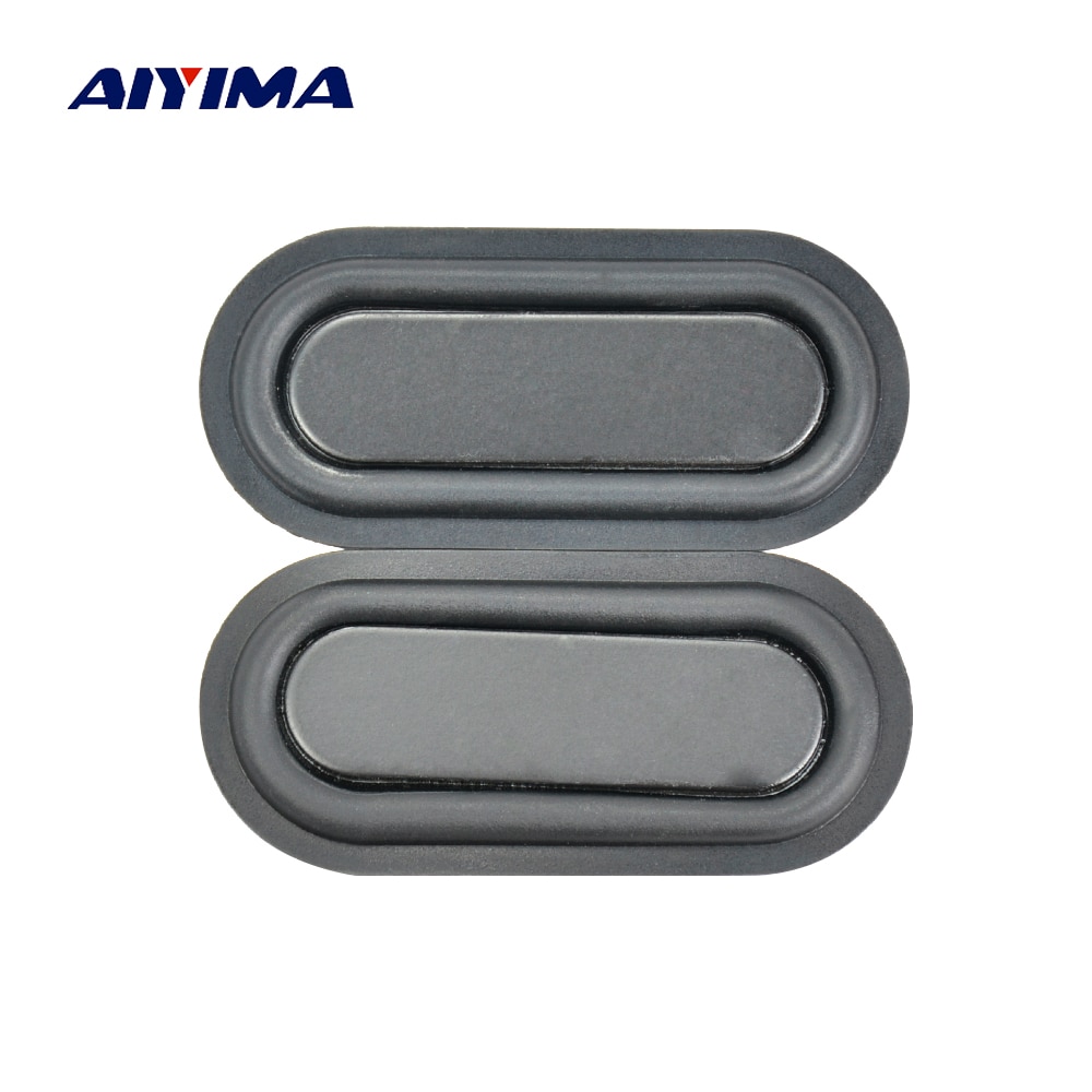 AIYIMA 2Pcs 30*70MM Bass Radiator Passive Radiator Speaker Vibration Diaphragm Enhanced Bass Diaphragm