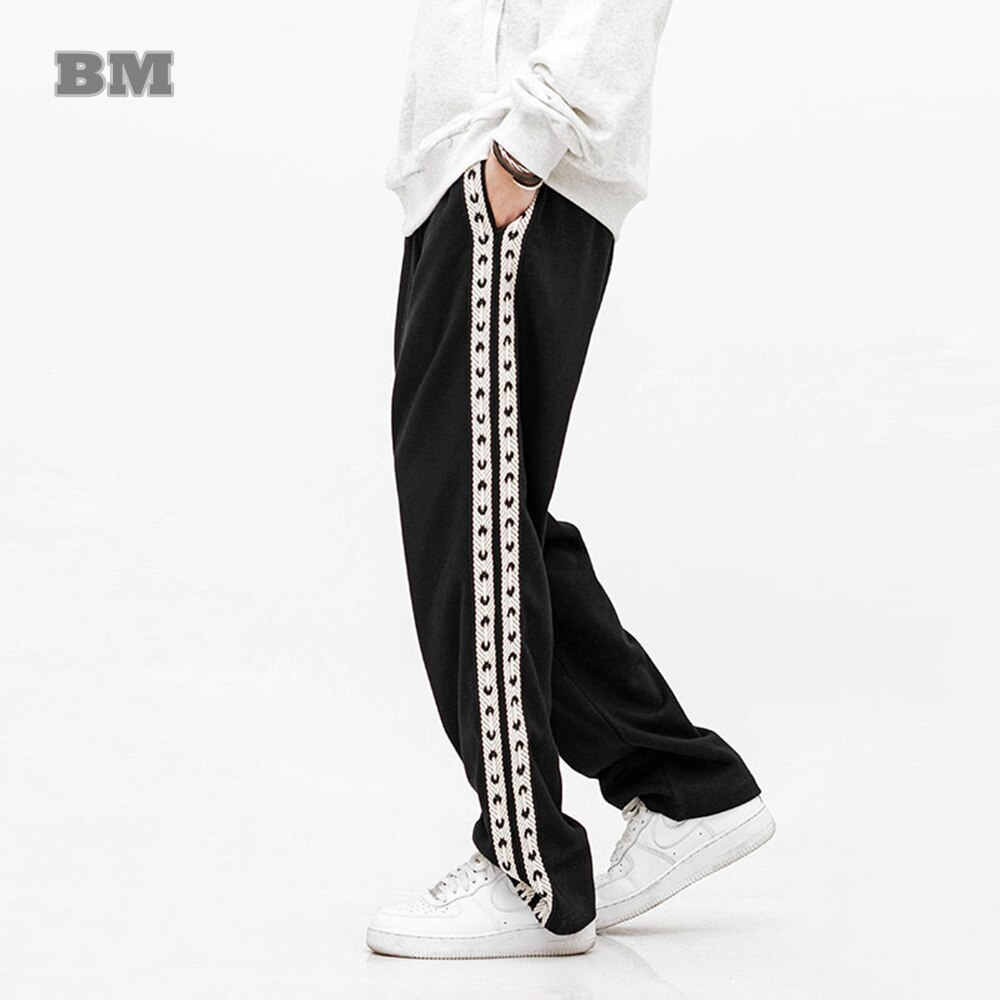 Pantalon de survêtement Hip Hop, Streetwear japonais, Jogging décontracté pour couple, pantalon Harajuku, printemps automne
