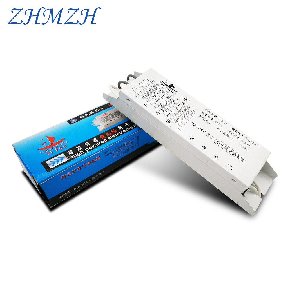 ZHMZH H Tube Dedicated Electronic Ballasts Universal 24W 36W 40W 55W Fluorescent Lamp Rectifier AC220V 1 Output 2G11