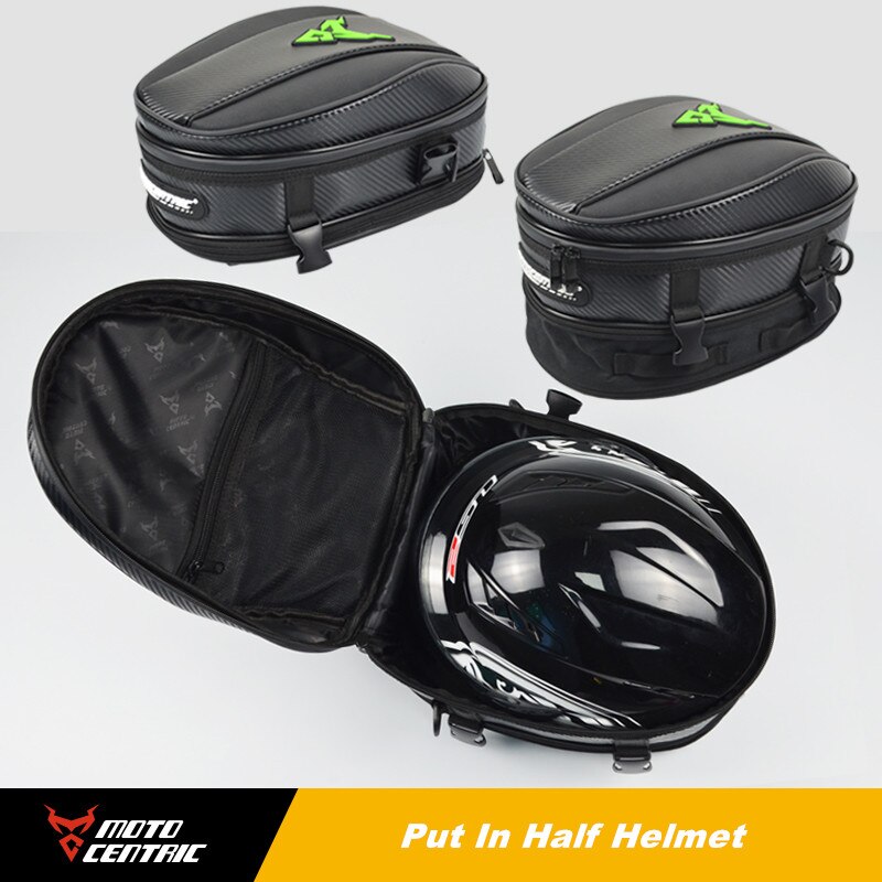 Waterproof Motorcycle Tank Bag Oil Fuel Tank Bag Magnetic Motorbike Saddle Bag Shoulder Bag Motorcycle Back Seat Bag