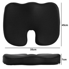 Memory Foam Cushion 45*35*7cm Relax Comfortable U Shaped Health Cervical Cushion Slow Rebound Cushion