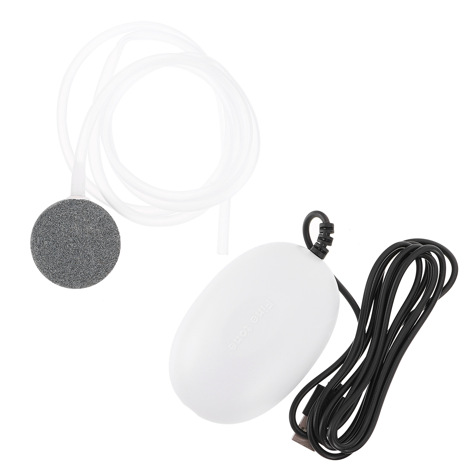 1 Set of Small Aquarium Air Pump USB Air Pump Portable Aquarium Bubbler: Default Title