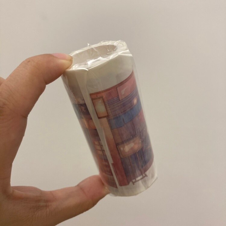 1 Loop Washi Tape In Tijd Voor Plezier Op Night/Dusk In Yingcho: Sakuragi Night 135cm