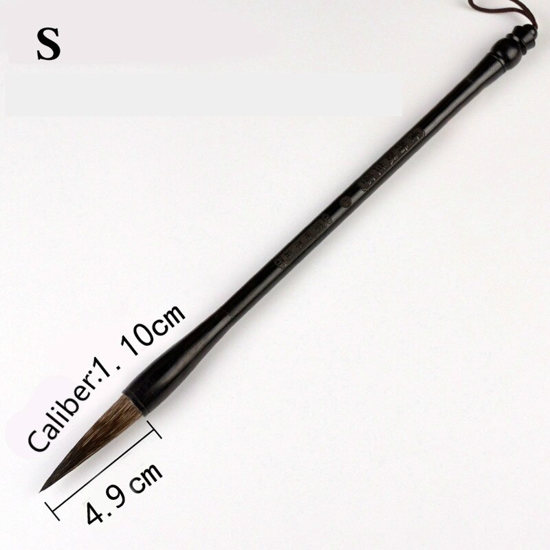 3 pz/set Mouse Baffo Pittura Cinese Pennelli Prer Calligrafia Penna di Calligrafia Cinese di Alta Qualità Pennello Huzhou PenTinta Cina