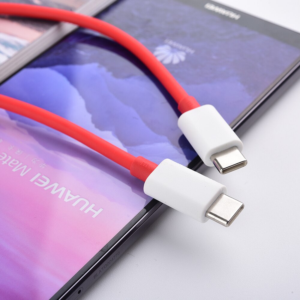 Oneplus 8 8T Pro 6.5A Type C Naar Type C Usb Kabel 65W Pd Quick Warp Dash Opladen voor 1 + Oneplus 7 7T Pro 6 6T 5 5T Nord N10 N100