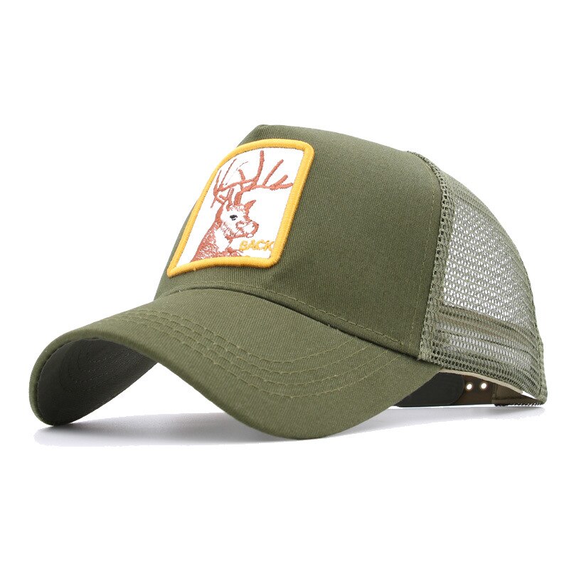 gorra de béisbol de malla Unisex encantadores animales gorras mujeres y hombres gorra Snapback papá sombrero verano hueso ajustable SA-8
