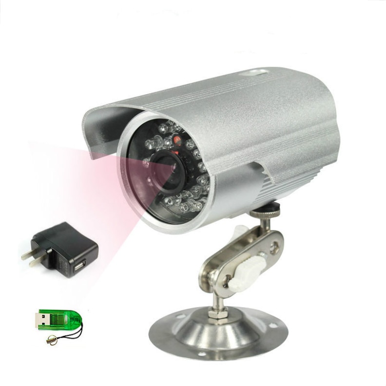 Security Waterdichte Usb Outdoor Security Camera Tf Card Met Nachtzicht Surveillance Bullet Cctv Camera Video Recorder