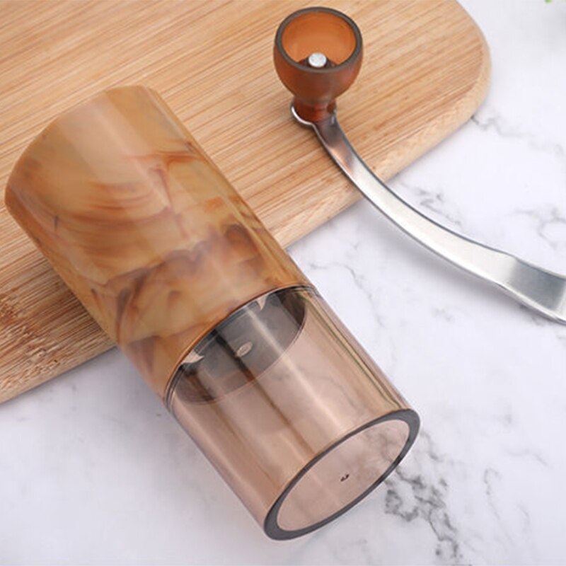 Manual Coffee Grinder Hand Coffee Grinder Mill with Ceramic Burrs Stainless Steel Handle Suitable for Camping &amp; Home Use