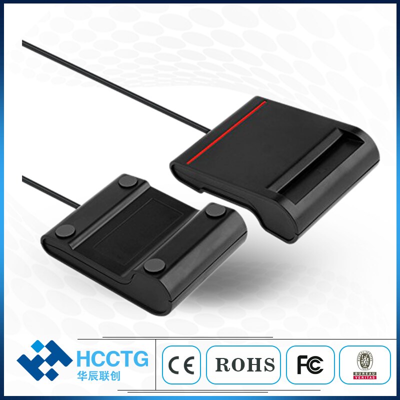 USB Smart Card Reader IC/ ID card Reader PC/SC Smart Card Reader for Window Linux USB Smart Card Reader DCR30