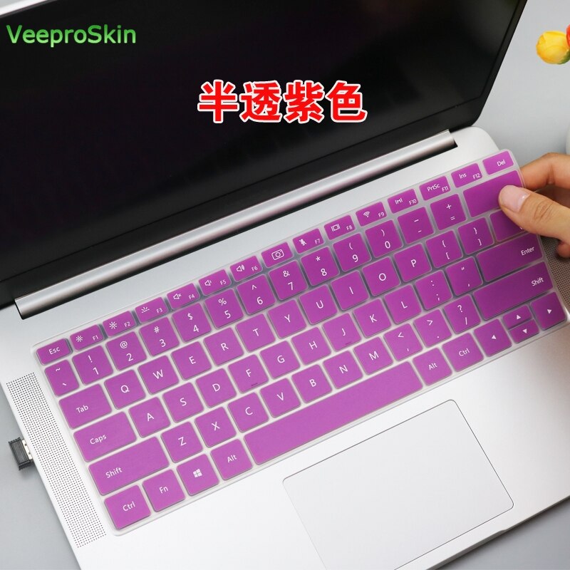 Laptop Keyboard Cover Protector skin for Huawei MateBook D 15 AMD Ryzen 15.6" for Huawei Mate Book D15: purple