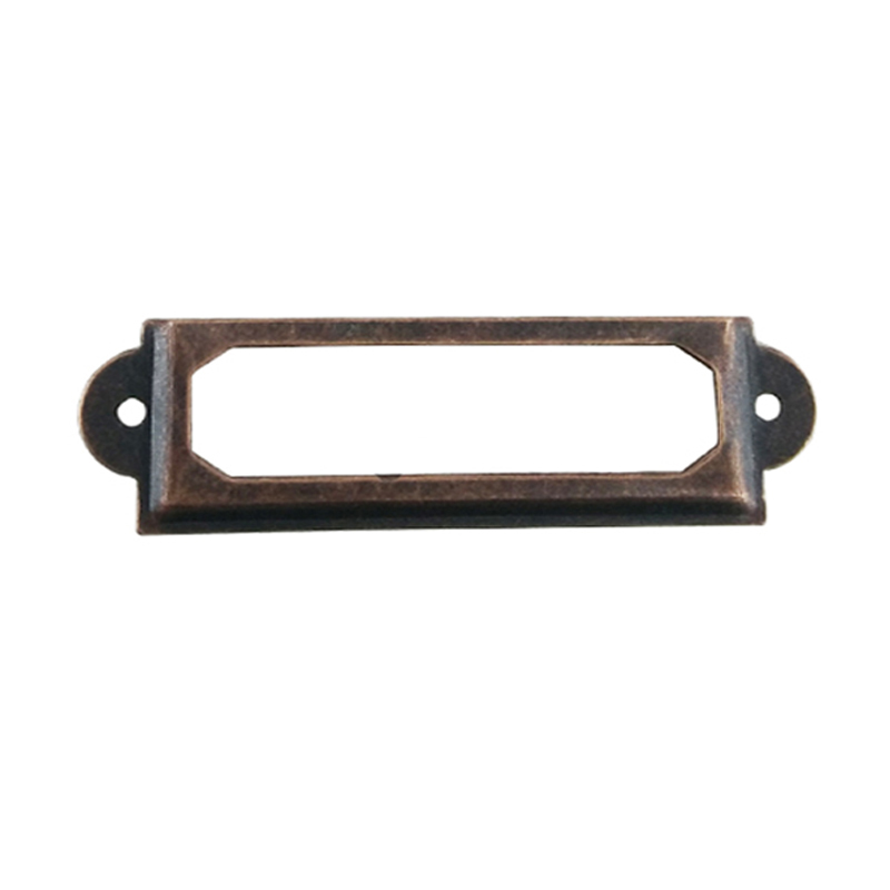 Porte-étiquette en laiton doré Antique, 10 pièces, porte-étiquette en métal doré, pour armoire, tiroir, boîte, boîte, poubelle