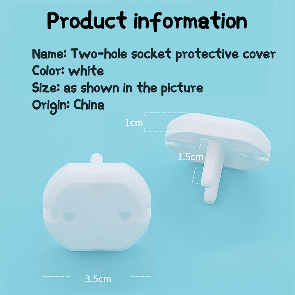 European Standard Child Safety Protection Socket Plug Baby Electric Shock Protection European Style Power Supply Cover