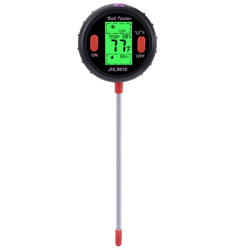 Gtbl 5 In 1 Ph Water Vochtmeter Vochtigheid Thermometer Photometer Water Meter Tuin Planten Hydrocultuur Analyseren Tool