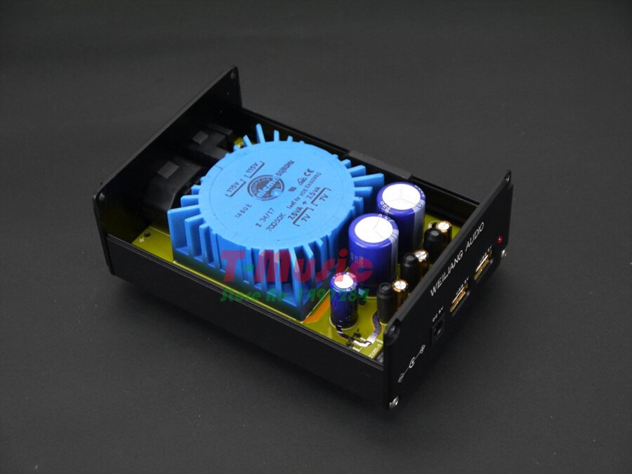 Hifi 15W Linear Power Supply Supports USB Dual 5V output For XMOS DAC Digital interface