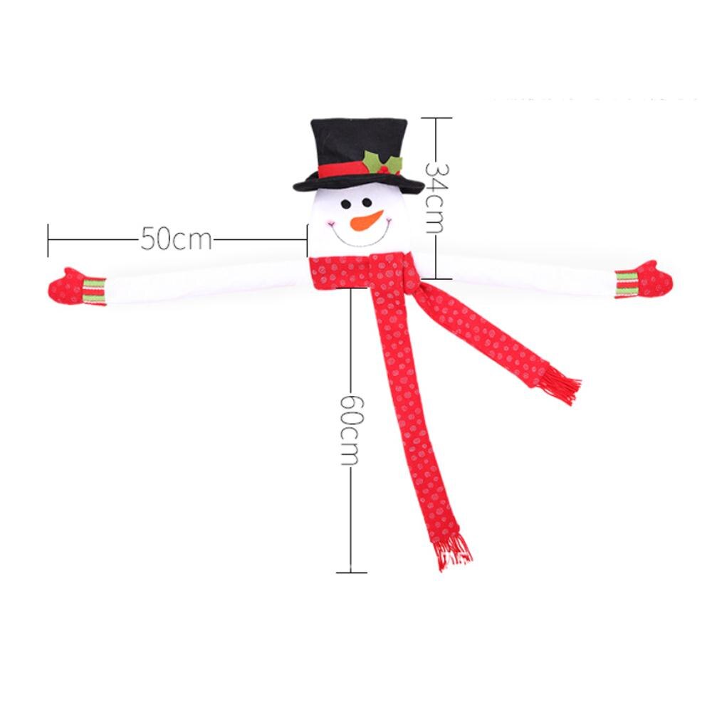 Kerstboomtoppers kerstboom sneeuwpop kerstman elandhoed kerstboomversiering kerstfeestdecoratie jaar