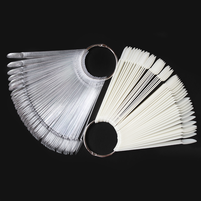 80/50/20 stücke Nagel Display Sticks Nagel Swatch Falsche Nagel Tipps Nagel Gel Polnisch Praxis Klar Display Board für Nail art Werkzeuge