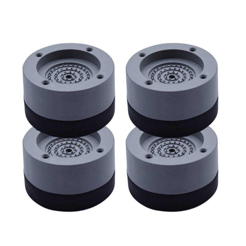 4pcs/set Antislip Washing Machine Feet Mats Nonslip Refrigerator Antivibration Pad Noisereducing Kitchen Bathroom: GY-1