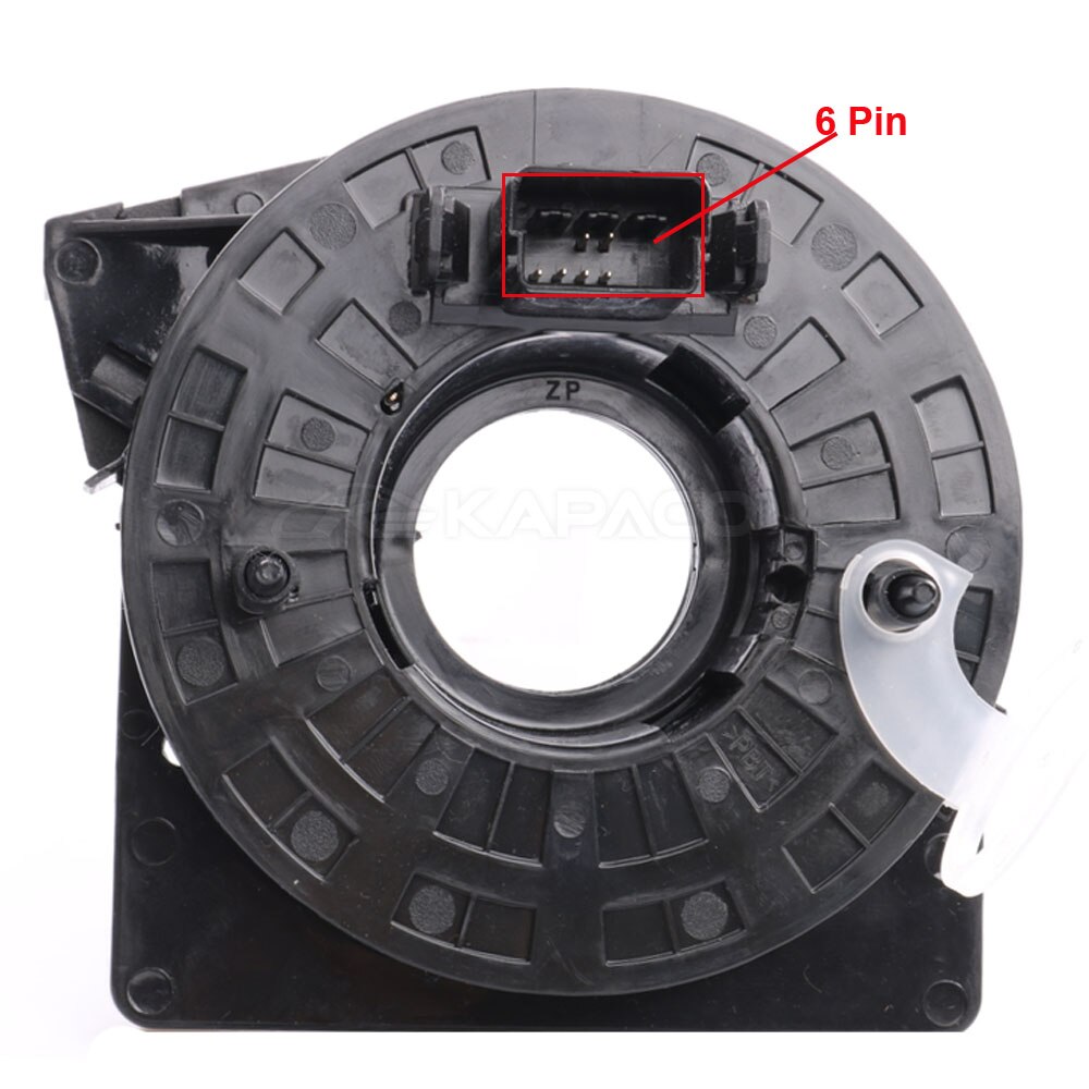 6Q0959653B SPRG Cable Contact for Volkswagen Polo (6R1) Skoda Fabia Seat VW T5 T6 2003 Amarok - Polo 6R - UP