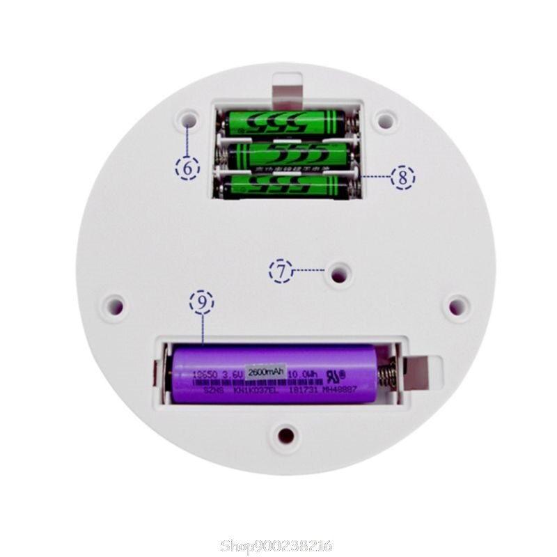 3 hastigheder elektrisk roterende displaystand spejl drejeskive smykkerholder batteri usb magt  s08 20