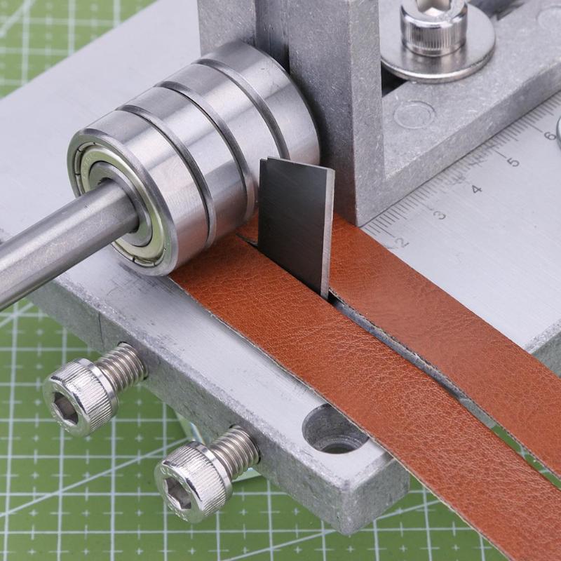 Leather Strap Cutter Splitter Paring Tool Strap Belt Cutting Machine Skiver For Bag Handle Guitar Straps Leather craft Accessory
