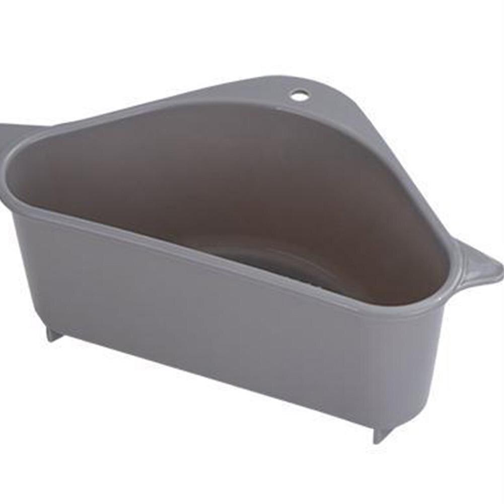 Durable Stackable Storage Basket Hollow Fruit Vegetable Box Kitchen Convenience Home Kitchen Organizer And Storage Container: Gray