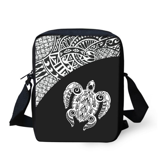 Ilhas marianas do norte tatuagens impresso bolsa de ombro para crianças meninos mini mensageiro sacos viagem crossbody versipacks: 1