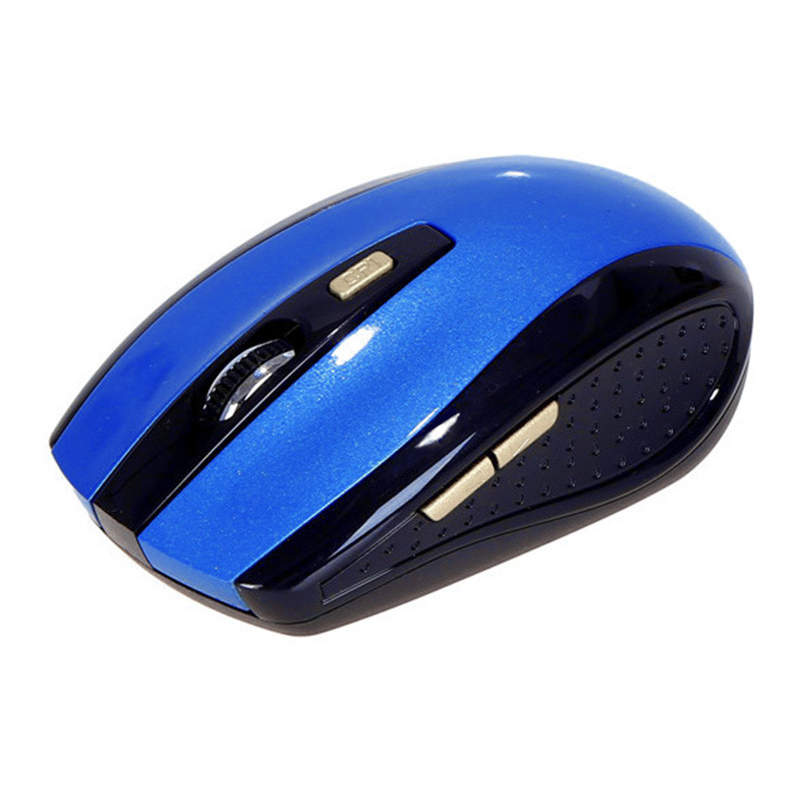 Robotsky USB Wireless Mouse 2.4GHz 6 Buttons 1200 DPI Optical Gaming Mouse Mice With USB Receiver for PC Laptop Desktop Computer