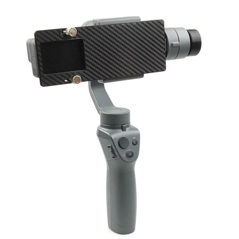 Nieuw Voor GoPro Hero Action Camera 3 4 5 6 Adapter Schakelaar Mount holder Plaat Voor DJI OSMO Mobiele 2 1 Handheld Gimbal Accessoires