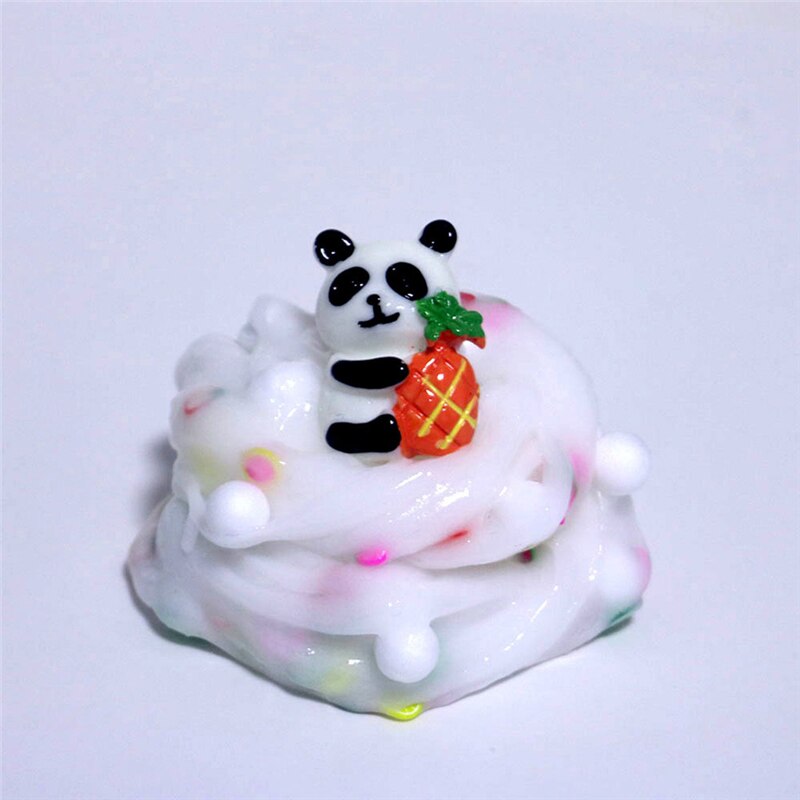 60ml panda Perline melma Argilla Fanghi Alleviare Lo fatica Plasticin Giocattolo per Bambini di Età Giocattoli melma nube cinetico sabbia melme da slimers A40