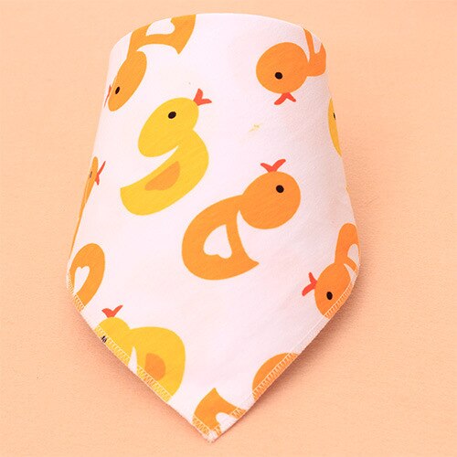 Baby Driehoek Speeksel Handdoek Katoen Dubbele Knop Moeder En Baby Benodigdheden Bib: 7