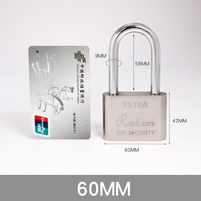 Flood Control Door Anti-Theft Balcony Window Lock Waterproof Rust-Proof Tamper-Proof Lock Home Small Dormitory Long Beam: TK60mm-long