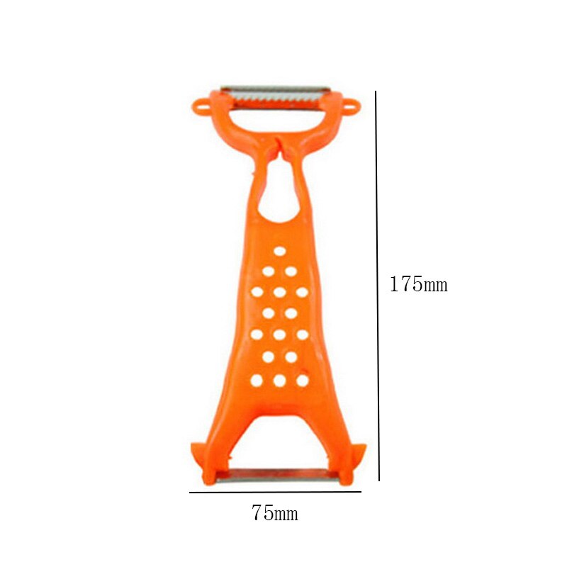 Magia 3 em 1 descascador conjunto slicer aço inoxidável descascador shredder julienne cortador multi descascar lâmina ralador ferramenta de cozinha 2021 novo: 1pc